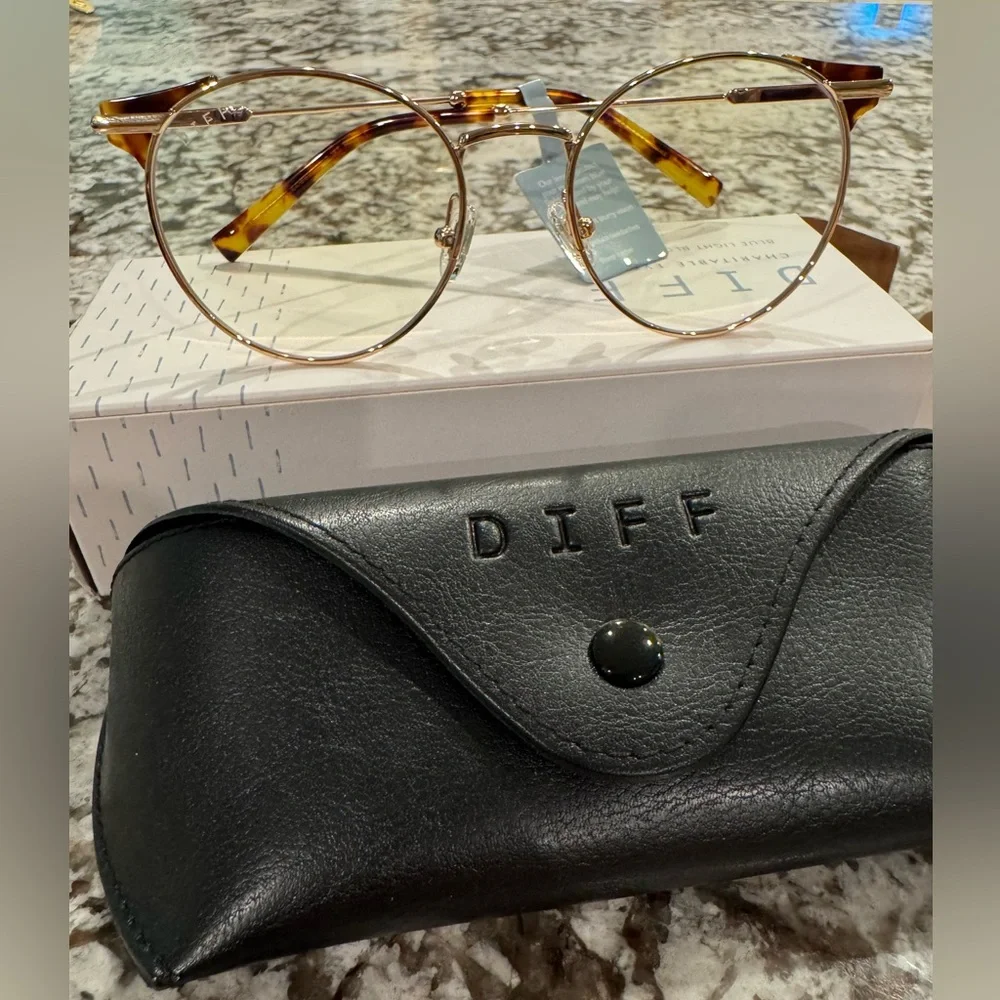 DIFF Eyewear Blue-Light Blocking Glasses